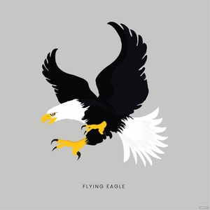 Flying Eagle Vector