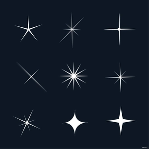Diamond Sparkle Vector