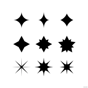 Sparkle Shape Vector