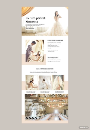 Wedding Email Newsletter Template