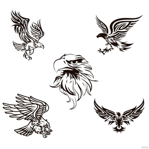 Eagle Tattoo Vector