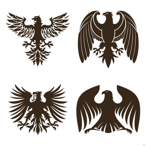 Heraldic Eagle Vector