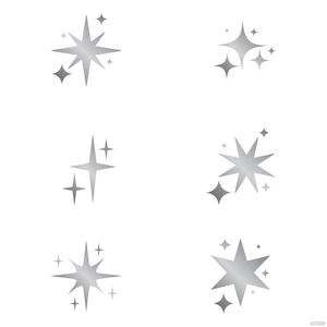 Silver Sparkle Vector