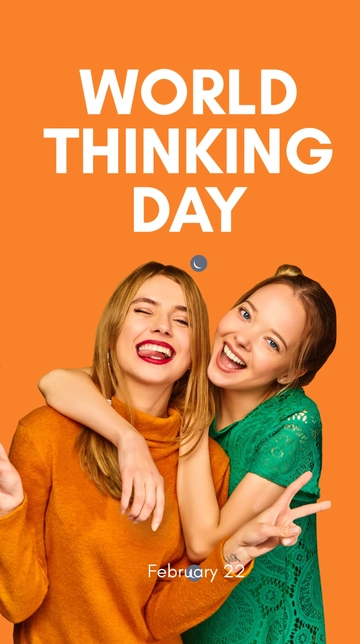 Free World Thinking Day Instagram Story Template to Edit Online