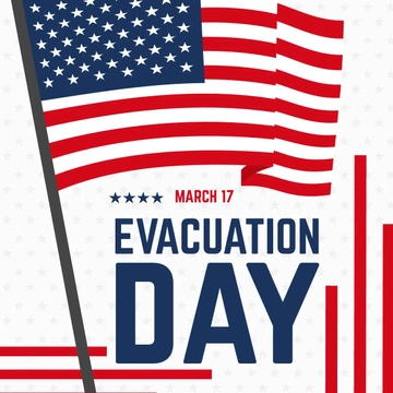 Free Evacuation Day LinkedIn Post Template to Edit Online