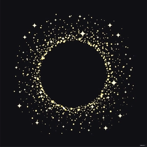 Round Sparkle Vector