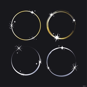 Sparkle Ring Vector