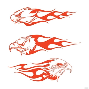 Fire Eagle Vector