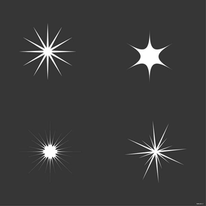 Single Sparkle Vector