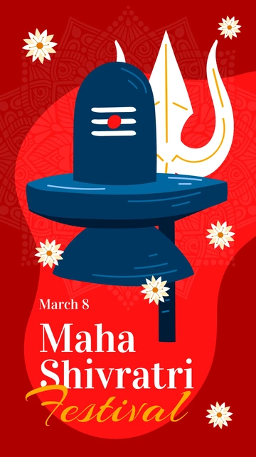 Free Maha Shivratri Festival Instagram Story Template to Edit Online