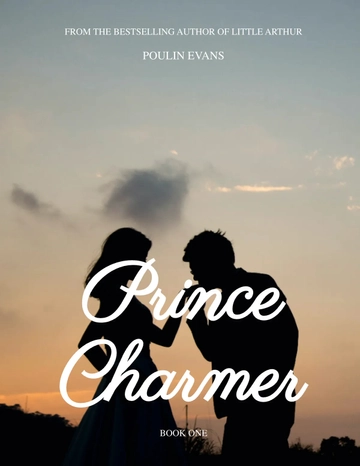 Free Couple Photo Romance E-book Cover Template to Edit Online