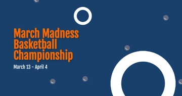 Free March Madness Basketball Championship Facebook Post Template to Edit Online