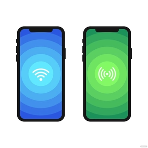 Mobile WiFi Vector