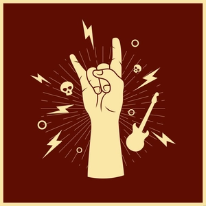 Rock Music Illustration