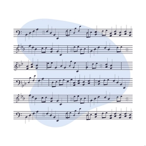 Sheet Music Illustration