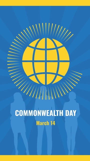 Free Commonwealth Day Instagram Story Template to Edit Online