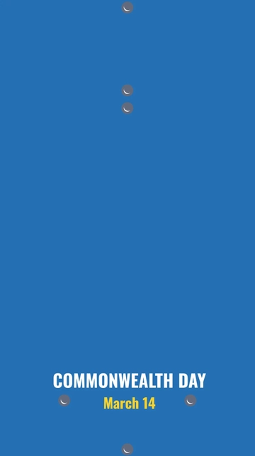 Free Commonwealth Day Snapchat Geofilter Template to Edit Online