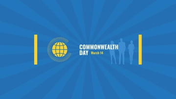 Free Commonwealth Day YouTube Banner Template to Edit Online