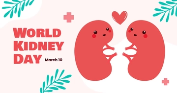 Free World Kidney Day Facebook Post Template to Edit Online