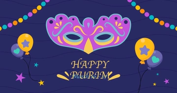 Free Happy Purim Facebook Post Template to Edit Online Free Happy Purim Facebook Post Template to Edit Online