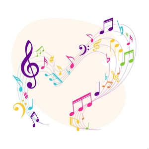 Colorful Music Illustration