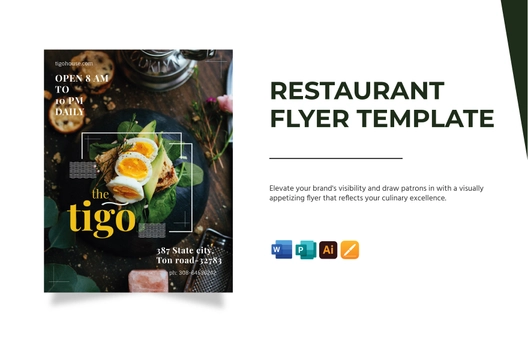 Restaurant Flyer Template
