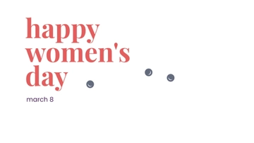 Free Women's Day Youtube Thumbnail Template to Edit Online