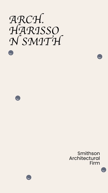 Free Architect Snapchat Geofilter Template to Edit Online