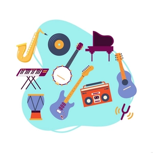 Music Tools Illustration