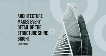 Free Architecture Quote Facebook Post Template to Edit Online