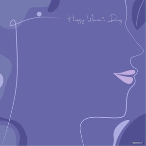 Women's Day Frame Vector