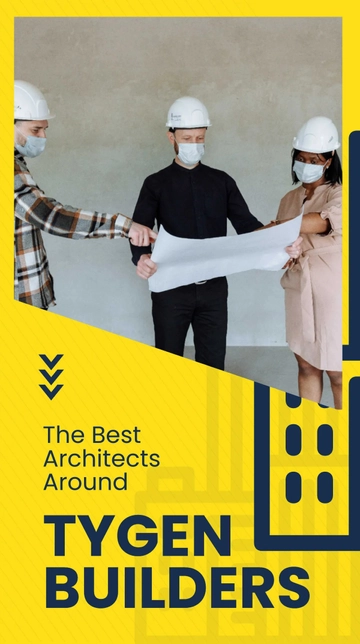 Free Architect Ad Whatsapp Post Template to Edit Online