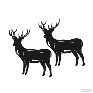 Wild Deer Vector