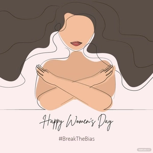 Creative Women's Day Vector