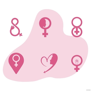 Women's Day Icon Vector