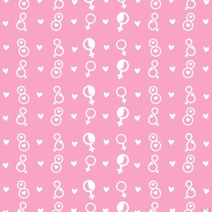 Women's Day Pattern Vector