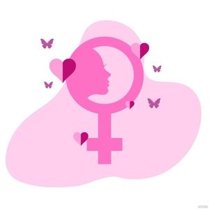 Women's Day Symbol Vector