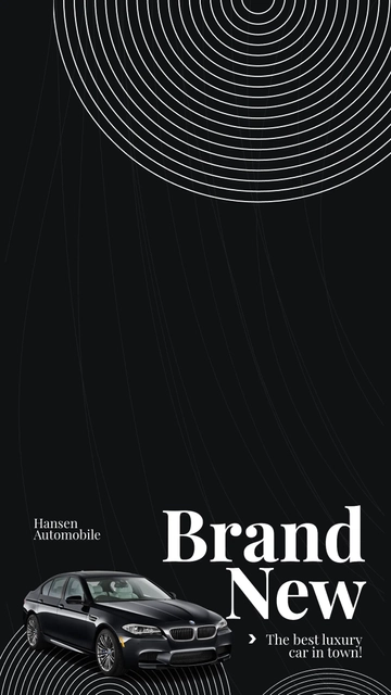 Free Luxury Car Snapchat Geofilter Template to Edit Online