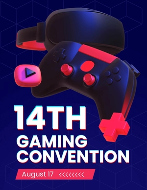 Gaming Event Flyer Template