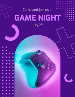 Game Night Flyer Template