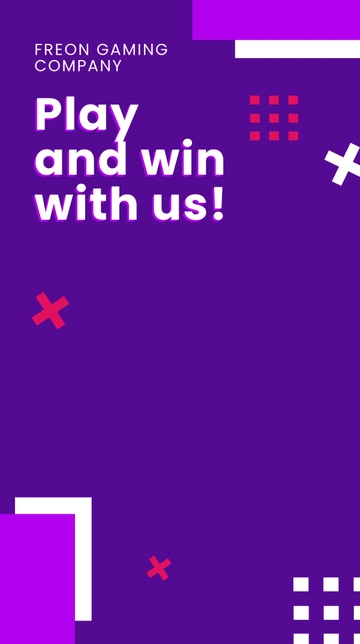 Free Gaming Company Ad Snapchat Geofilter Template to Edit Online