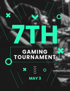 Gaming Tournament Flyer Template