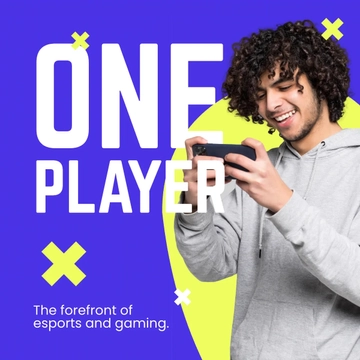 Free Esport And Gaming Instagram Post Template to Edit Online