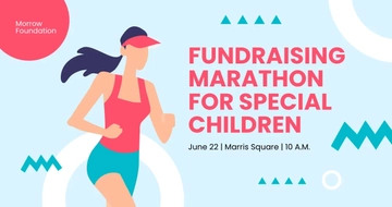 Free Fundraising Event Facebook Post Template to Edit Online