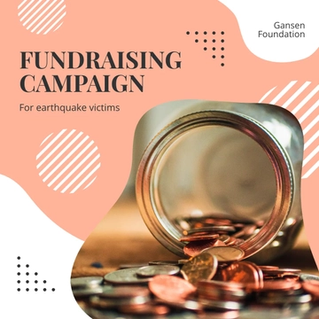 Free Fundraising Campaign Instagram Post Template to Edit Online