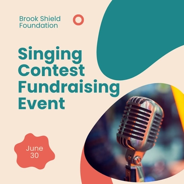 Free Contest Fundraising Instagram Post Template to Edit Online