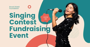 Free Contest Fundraising Facebook Post Template to Edit Online