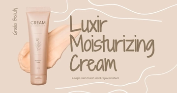 Free Beauty Product Promotion Facebook Post Template to Edit Online