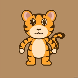 Tiger Mascot Vector