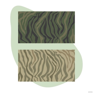 Tiger Camo Vector